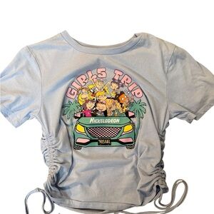 Nickelodeon Girls' Trip Blue T-Shirt